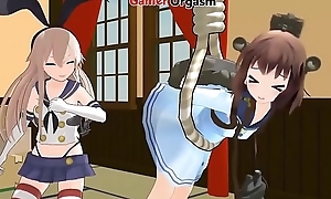 Kinky Girls Flogging Fun - GamerOrgasm.com