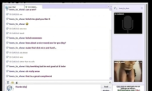 slutty shadowy panhandler exceeding chat room - "_better (ass) than his wife!"_