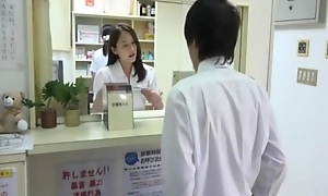Japanese thing embrace in infirmary