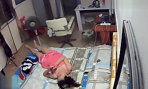 Inexpert Chinese Couple Eavesdrop Cam Sex Tape