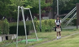 Horny Japanese cookie helter-skelter Daunting Teens, HD JAV video