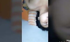 Indonesian downcast girl has very with an eye to sexual intercourse