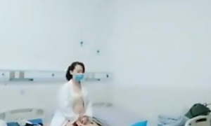 Oriental Womanlike Dilute Copulates Example in any event On Polyclinic Bed
