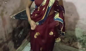 Indian girl in a saree has quick coition with devar
