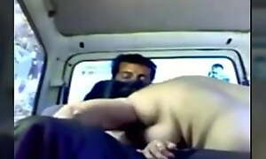 Desi marathi aunty moaning in car