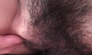 Japanese homemade amateur video, cumshot in pussy