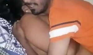 DESI HUSBAND SHARES HIS WIFE WITH FRIEND (HINDI AUDIO )
