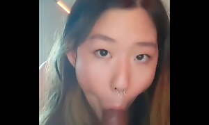 Asians giving Blowjobs and getting Facials
