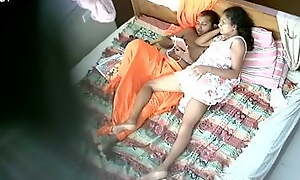 Srilankan aunty and boy