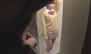 Horny Japanese slut in Hottest Fetish, Teens JAV clip