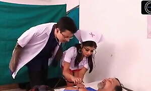 Hot desi nurse getting fucked by junior doctor
