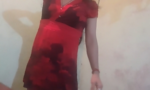 Lal dress mein Gajab lag rahi ho sexy girl  love sex  boy
