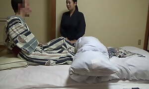 Seducing a Housekeeper Who Came to Lay Out a Futon