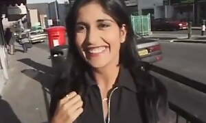 Indian girl picked up and screwed hard