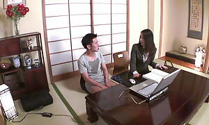 Youthful Japanese lawyer has sex everywhere customer inside the office together with lets him come on her pussy