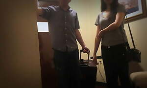 Step-dad and Stepdaughter Spend the Unlighted in a Hotel