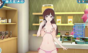 Rent Girlfriend With Mizuhara Chizuru swimsuit - Koikatsu SS