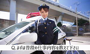 Unicycle. Female Police Officer. Aki-chan is on Patrol! We're on the Move! - Akiho Yoshizawa