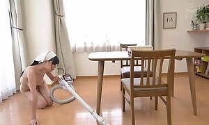 Bare-chested housekeeper, naked familial concept agency, Rin Shiraishi