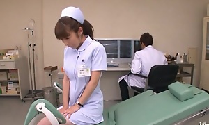 Mika Kayama Cruel Oriental nurse is horny Oriental chick