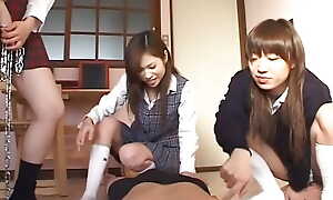 Japanese Girls Femdom Party! Japanese brats lack fun!