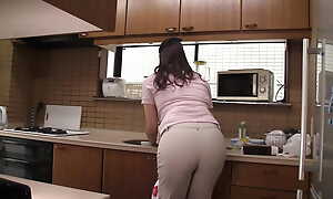 Married Housekeeper with Covetous Ass Got Fuck! - Part.1