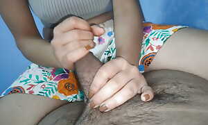Nepali+indian couple Indian girlfriend playing with my dick