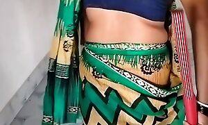 Green Saree indian Matured Sex Adjacent to Fivester Hotel ( Official Video By Villagesex91)