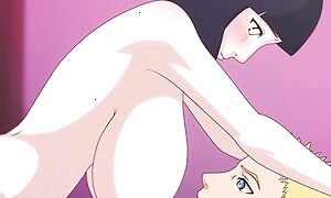 Hinata on Naruto - Dr.Korr  uttered hentai sequence