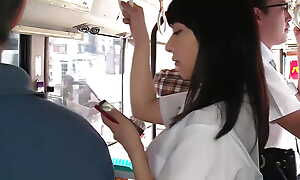 Japanese Idol Does "That" On Slay rub elbows with Bus