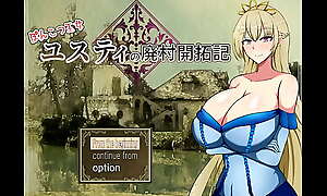 Abandoned townsperson reclamation of Princess Ponkotsu Justy [PornPlay Hentai game] Ep.1 Dreamy princess with tremendous breasts