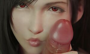 Coup de grѓce Musing tifa lockhart and big flannel (animation with reference to sound) 3D Anime Porn SFM Compilation